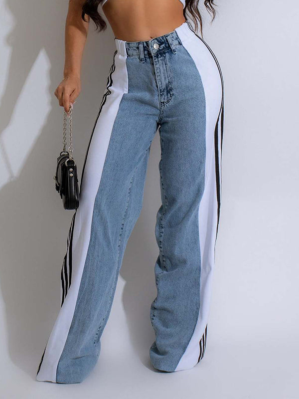 Side Stripe Jeans