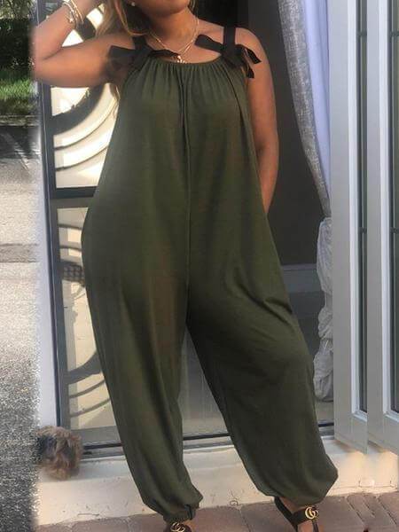 Sleeveless Slouchy Jumpsuit