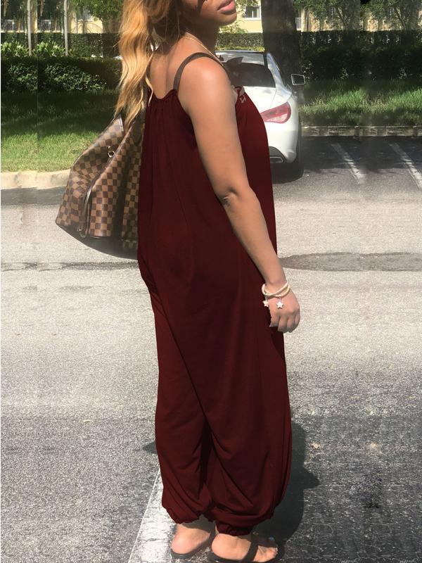 Sleeveless Slouchy Jumpsuit