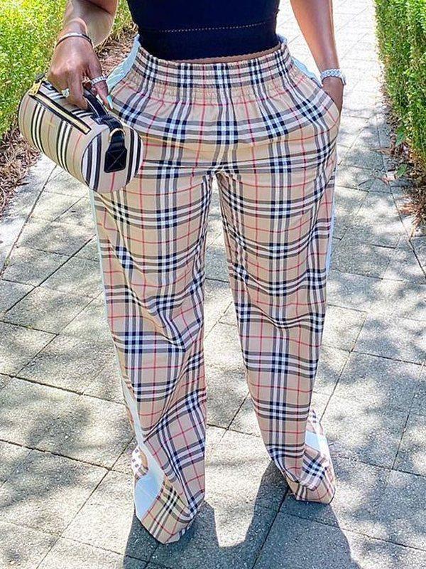 Bellizimos Plaid Combo Pants