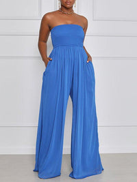 Bandeau Wide-Leg Jumpsuit