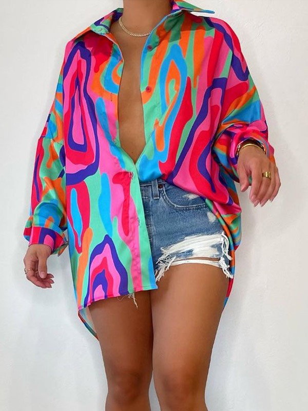 Multicolor Printed Shirt