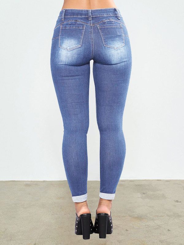 Distressed Skinny Jeans--Clearance